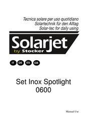 Stocker Solarjet Set Inox Spotlight 0600 Manual De Instrucciones