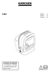 Kärcher K Mini Manual Del Usuario