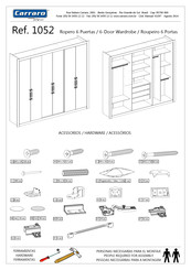 CARRARO Moveis 1052 Manual Del Usuario