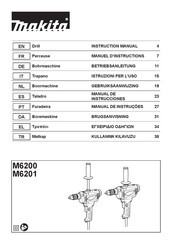 Makita M6201 Manual De Instrucciones