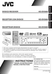 JVC KD-DV5000 Manual De Instrucciones