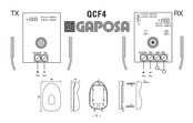 GAPOSA QCF4 Guia De Inicio Rapido