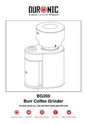 Duronic BG200 Instrucciones De Uso