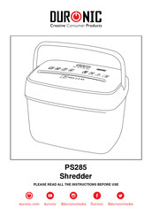 Duronic PS285 Instrucciones De Uso