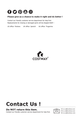 Costway NP10533 Manual Del Usuario