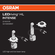 Osram 64193DWINT Manual De Instrucciones