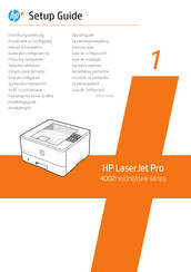 HP LaserJet Pro 4002dwe Serie Guía De Configuración