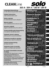 Solo 303 B Manual Original