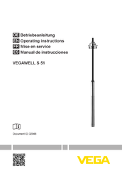 Vega WELL S 51 Manual De Instrucciones