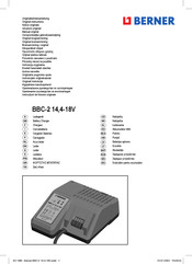 Berner BBC-2 14,4-18V Manual Original