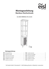 eisl EL-BAD-BMBA02-SR 0520 Instrucciones De Montaje