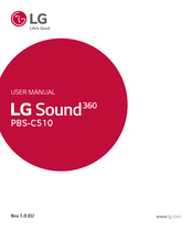 LG Sound 360 PBS-C510 Manual Del Usuario