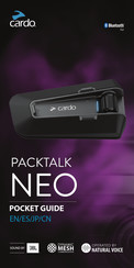 Cardo PACKTALK NEO Guía De Inicio