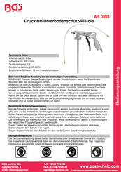 BGS technic 3203 Manual De Instrucciones