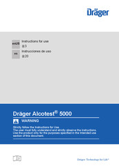 Dräger Alcotest 5000 Instrucciones De Uso