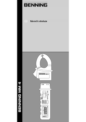 Benning MM 4 Manual De Instrucciones