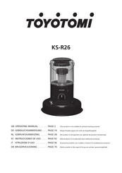 Toyotomi KS-R26 Instrucciones De Uso