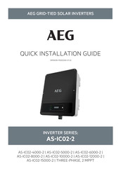 AEG AS-IC02-5000-2 Guía De Instalación Rápida