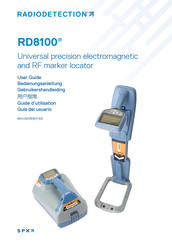 Radiodetection RD8100 Guia Del Usuario