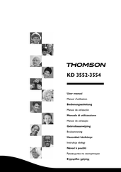 THOMSON KD 3552 Manual De Utilización