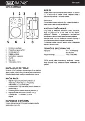 Trevi RA 742T Manual Del Usuario