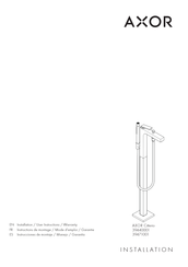 Axor Citterio 39471001 Instrucciones De Montaje / Manejo / Garantía