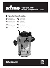 Triton TRA 001 Instrucciones De Uso Y De Seguridad