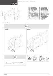 hager UC22LH0 Instrucciones De Montaje