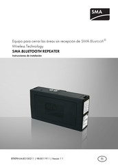 SMA BLUETOOTH REPEATER Instrucciones De Instalación