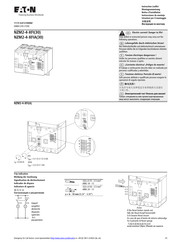 Eaton NZM2-4-XFI Instrucciones De Montaje