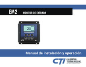 CTI EM2 Manual De Instalación Y Operación