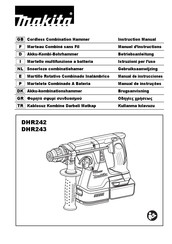 Makita DHR242 Manual De Instrucciones