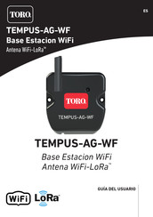 Toro TEMPUS-AG-WF Guia Del Usuario