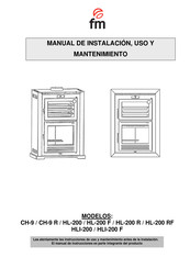 FM CH-9 Manual De Instalación, Uso Y Mantenimiento