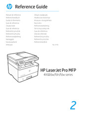 HP LaserJet Pro MFP 4102fdn Serie Guía De Referencia