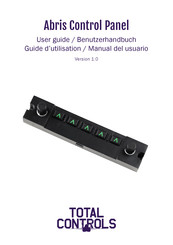 Total Controls Abris Control Panel Manual Del Usuario