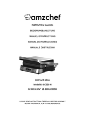 amzchef LS-GC02C-H Manual De Instrucciones