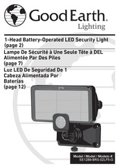 Good Earth Lighting SE1289-BRS-02LF5-G Manual De Instrucciones