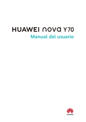 Huawei nova Y70 Manual De Instrucciones