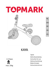 topmark KAYA Instrucciones De Uso