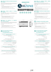 Airzone AZDI6OUTPUT8 Manual De Instrucciones