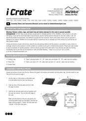 MID WEST iCrate 1524BL Manual De Instrucciones