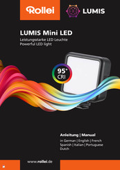 Rollei LUMIS Mini LED Manual Del Usuario