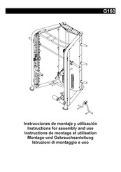 BH FITNESS G160 Instrucciones De Montaje Y Utilización