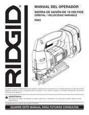 RIDGID R843 Manual Del Operador