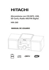 Hitachi HM-260 Manual De Usuario