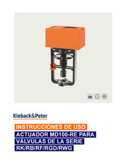 Kieback&Peter MD100-RE Instrucciones De Uso