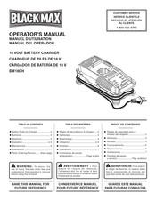 Black Max BM18CH Manual Del Operador