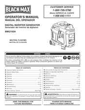 Black Max BMi2100A Manual Del Operador