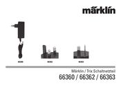 marklin 66362 Manual De Instrucciones